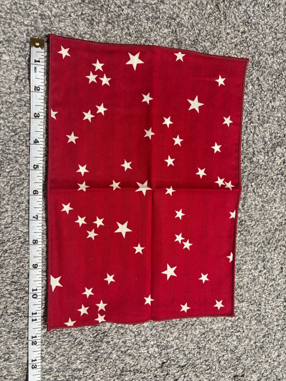 Vintage stars and stripes pocket square